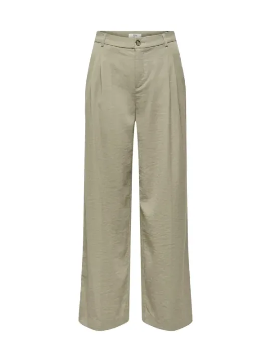 Jacqueline De Yong Damen Hose Beige | online kaufen