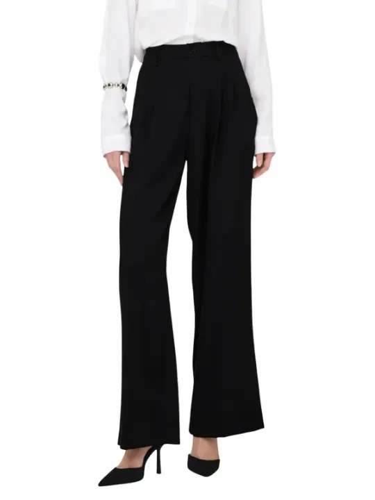 Jacqueline De Yong Damen Hose Schwarz | online kaufen