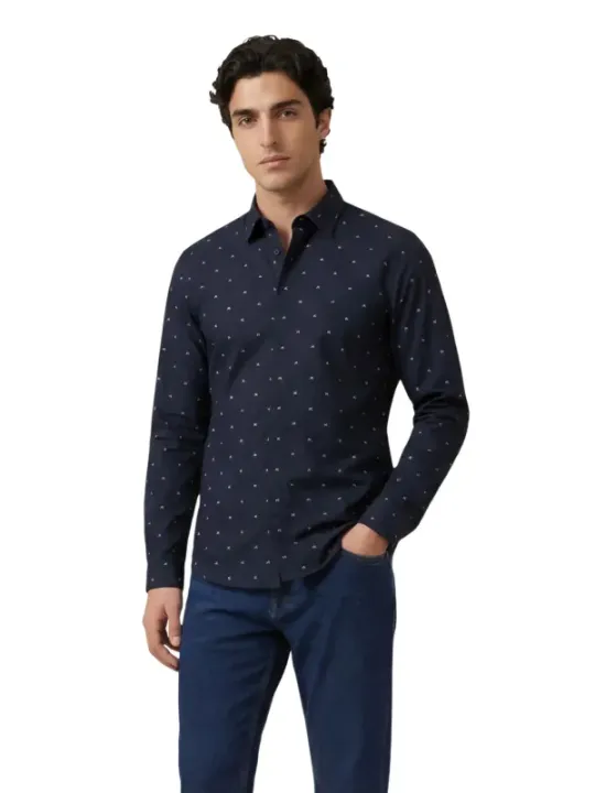 Armani Exchange Herren Hemd Blau | online kaufen