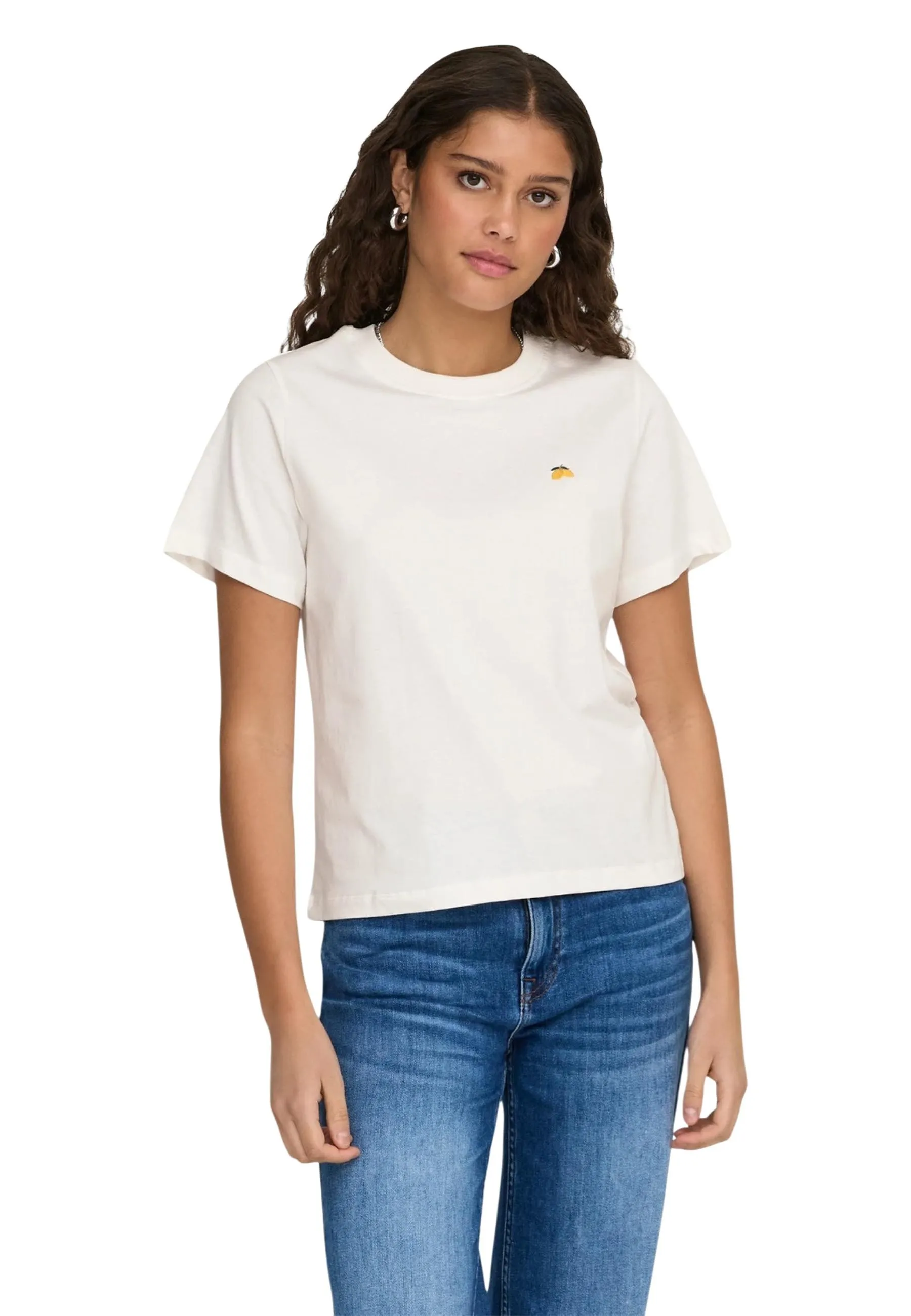 Damen T-Shirt Weiß 514464