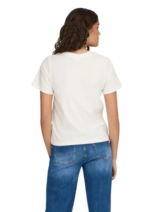 Jacqueline De Yong Damen T-Shirt Weiß | online kaufen