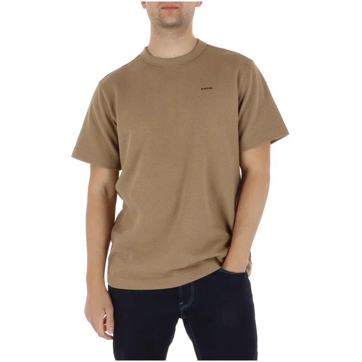 G-star Herren T-Shirt Beige 514179