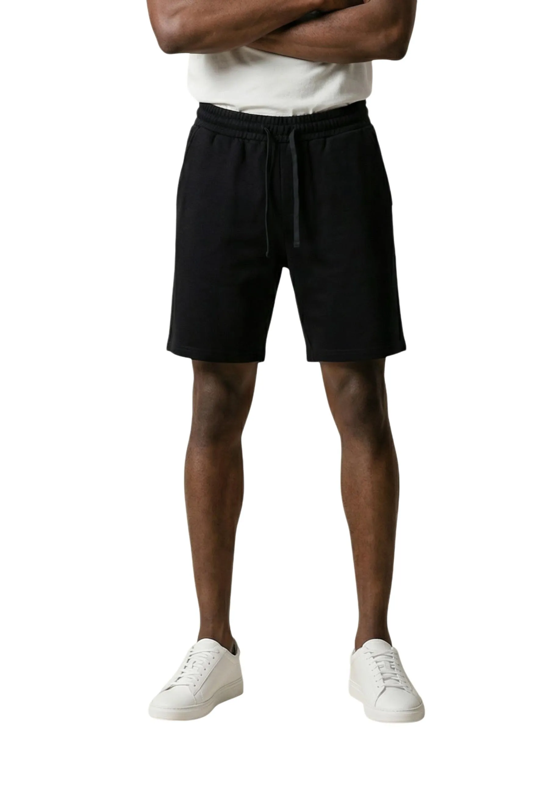 Herren Bermudas Schwarz 513389