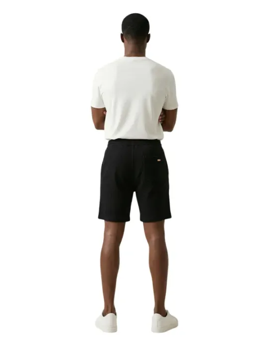 Gianni Lupo Herren Bermudas Schwarz | online kaufen