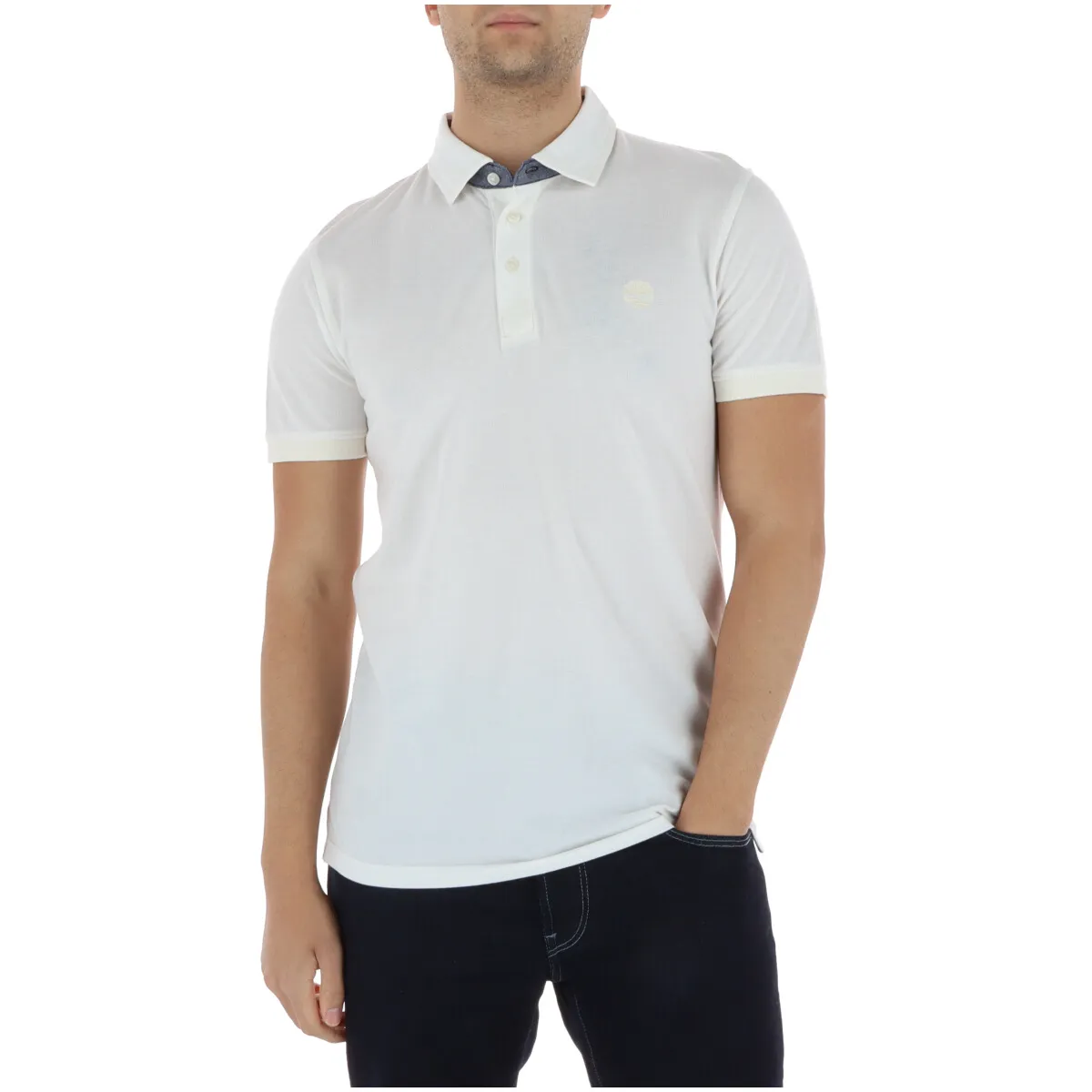 Timberland Herren Polo Weiß 509359