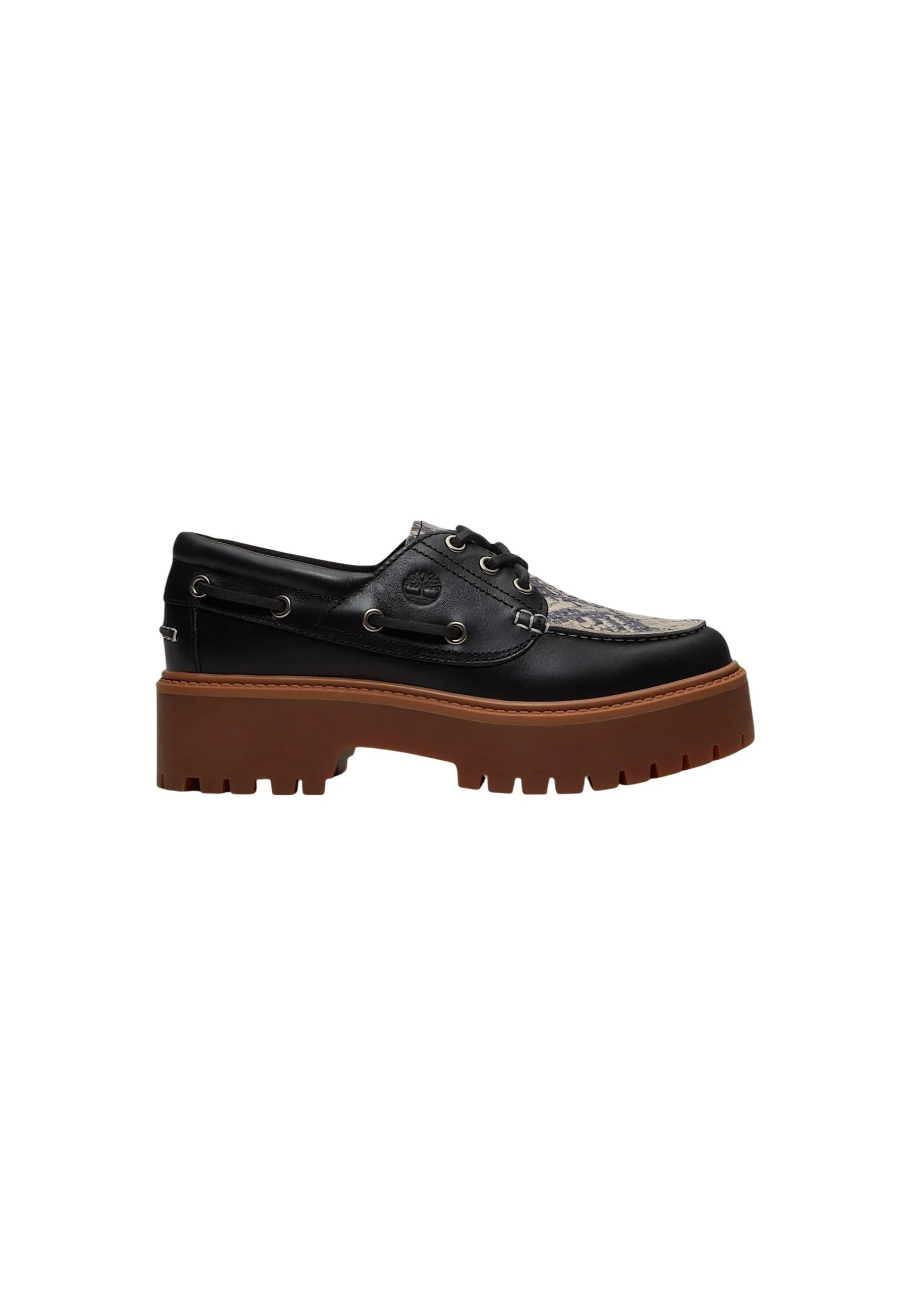 Damen Schnürschuh Schwarz 513891