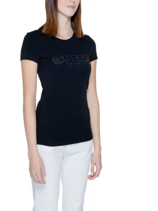 Schwarzes Guess T-Shirt mit Hose