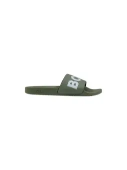 Boss Herren Pantolette Grün | online kaufen