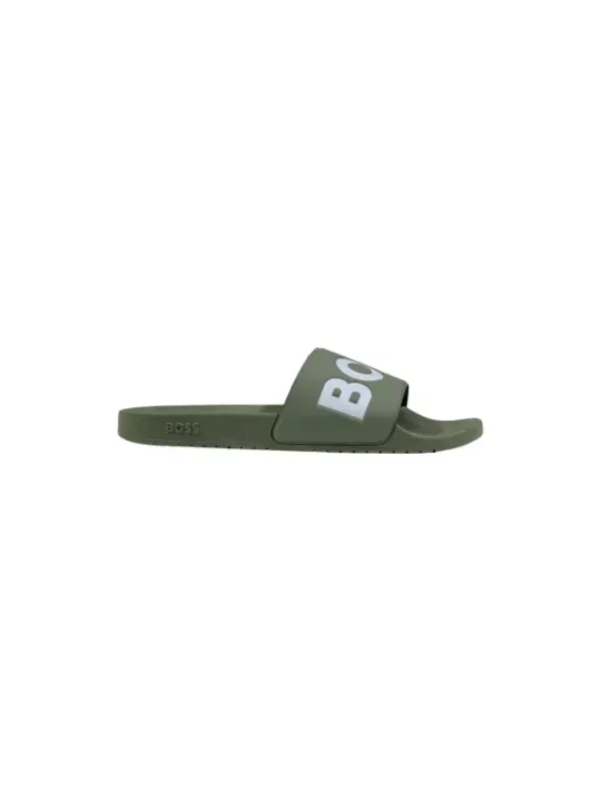 Boss Herren Pantolette Grün | online kaufen