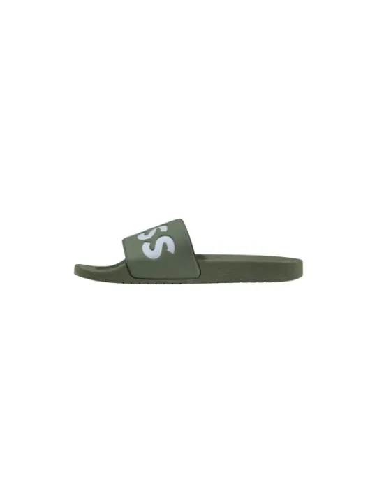 Boss Herren Pantolette Grün | online kaufen