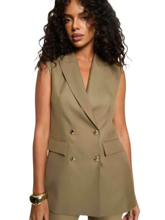 Morgan De Toi Damen Weste Grün | online kaufen