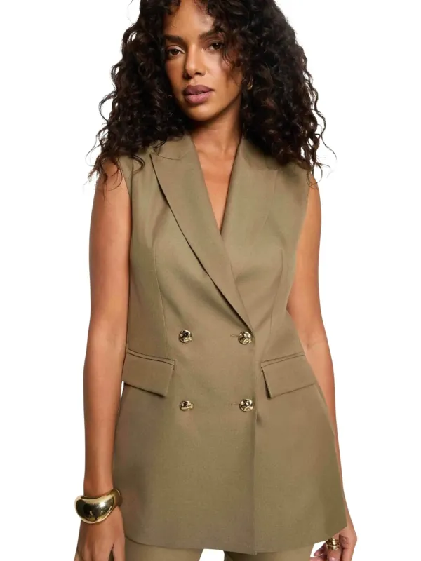 Morgan De Toi Damen Weste Grün | online kaufen