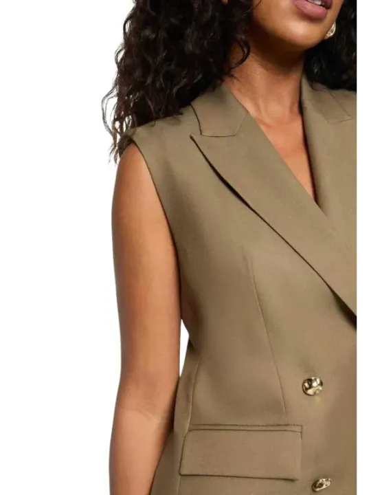 Morgan De Toi Damen Weste Grün | online kaufen