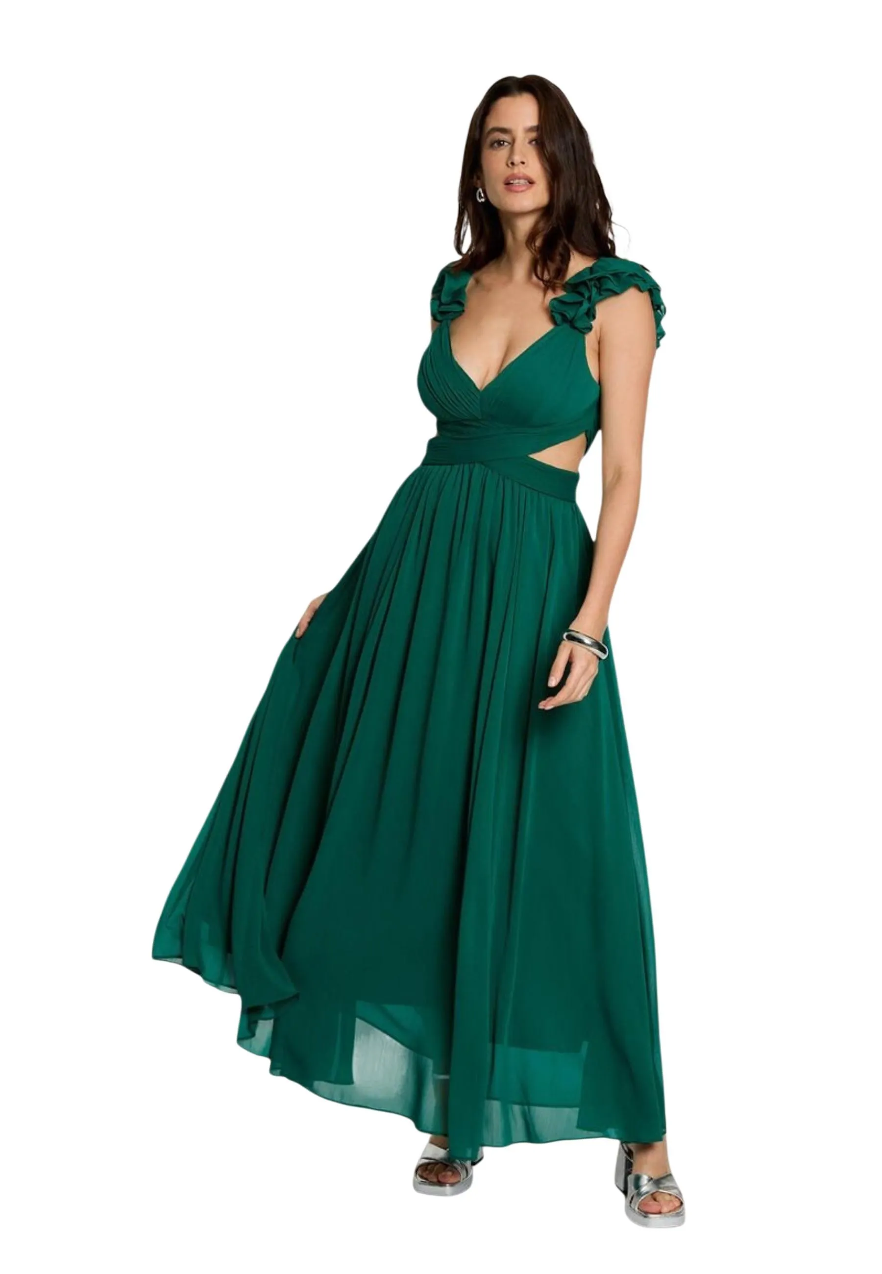 Damen Kleid Grün 514282