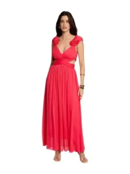 Morgan De Toi Damen Kleid mieten - Korallenfarben, Gr. 34-40