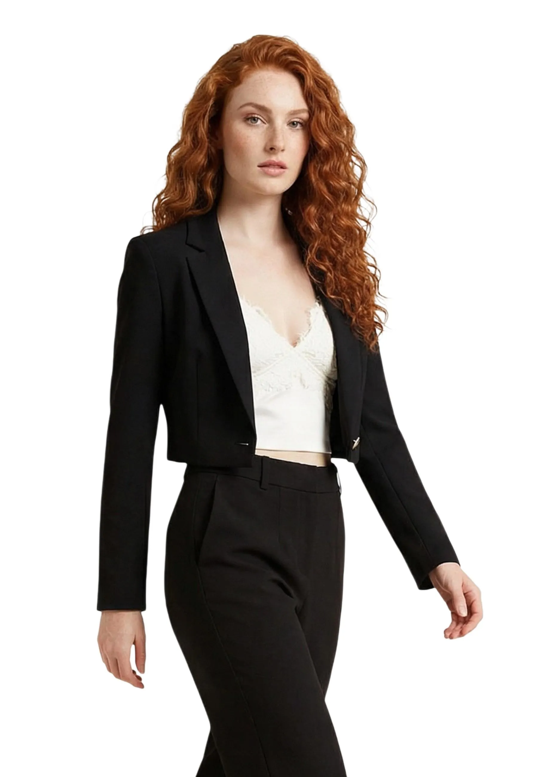 Damen Kostümjacken Schwarz 514277