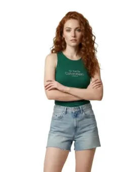 Calvin Klein Jeans Damen Tank-Tops Grün | online kaufen