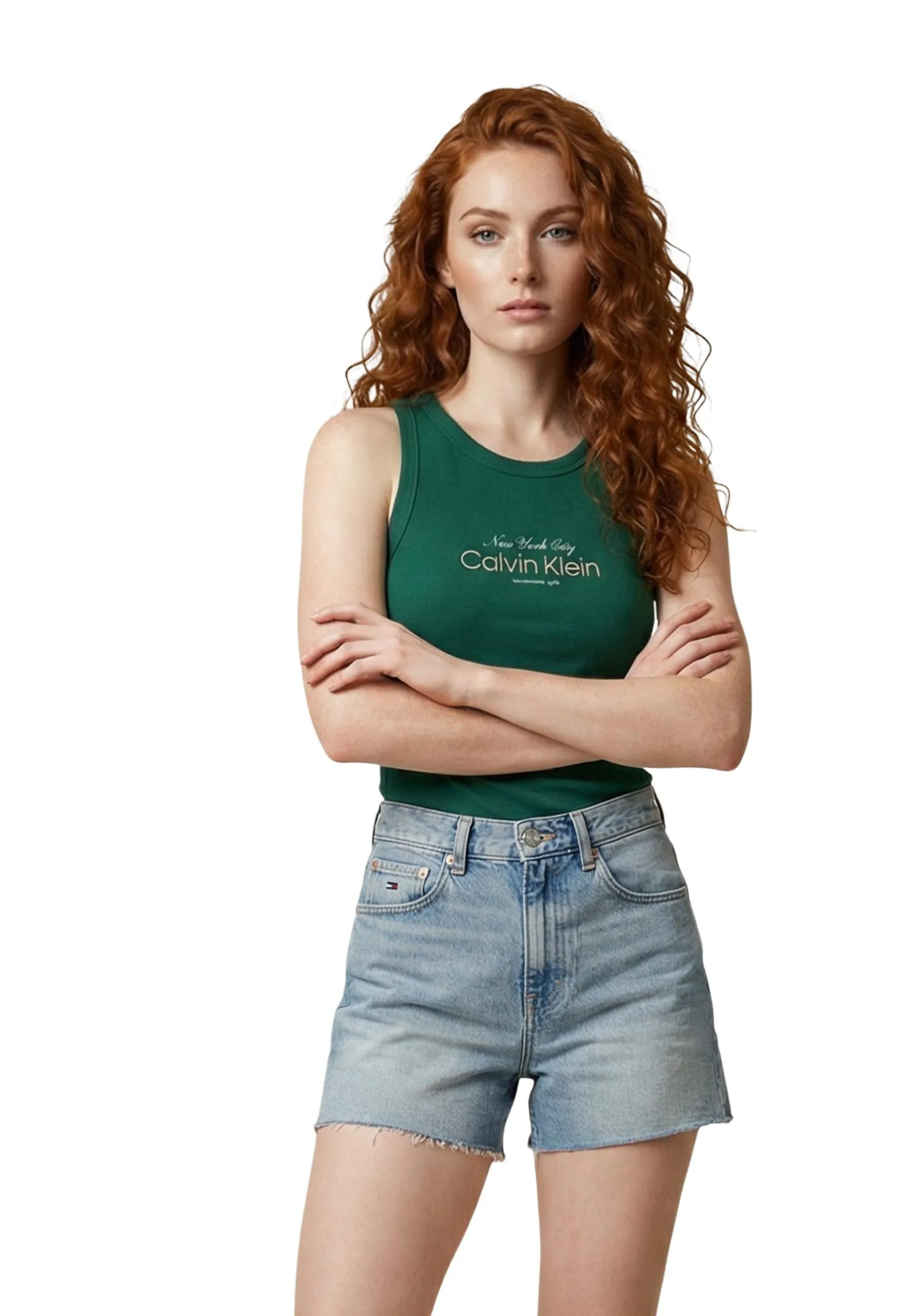 Damen Tank-Tops Grün 514055
