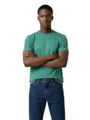 Tommy Hilfiger Jeans Herren T-Shirt Grün | online kaufen