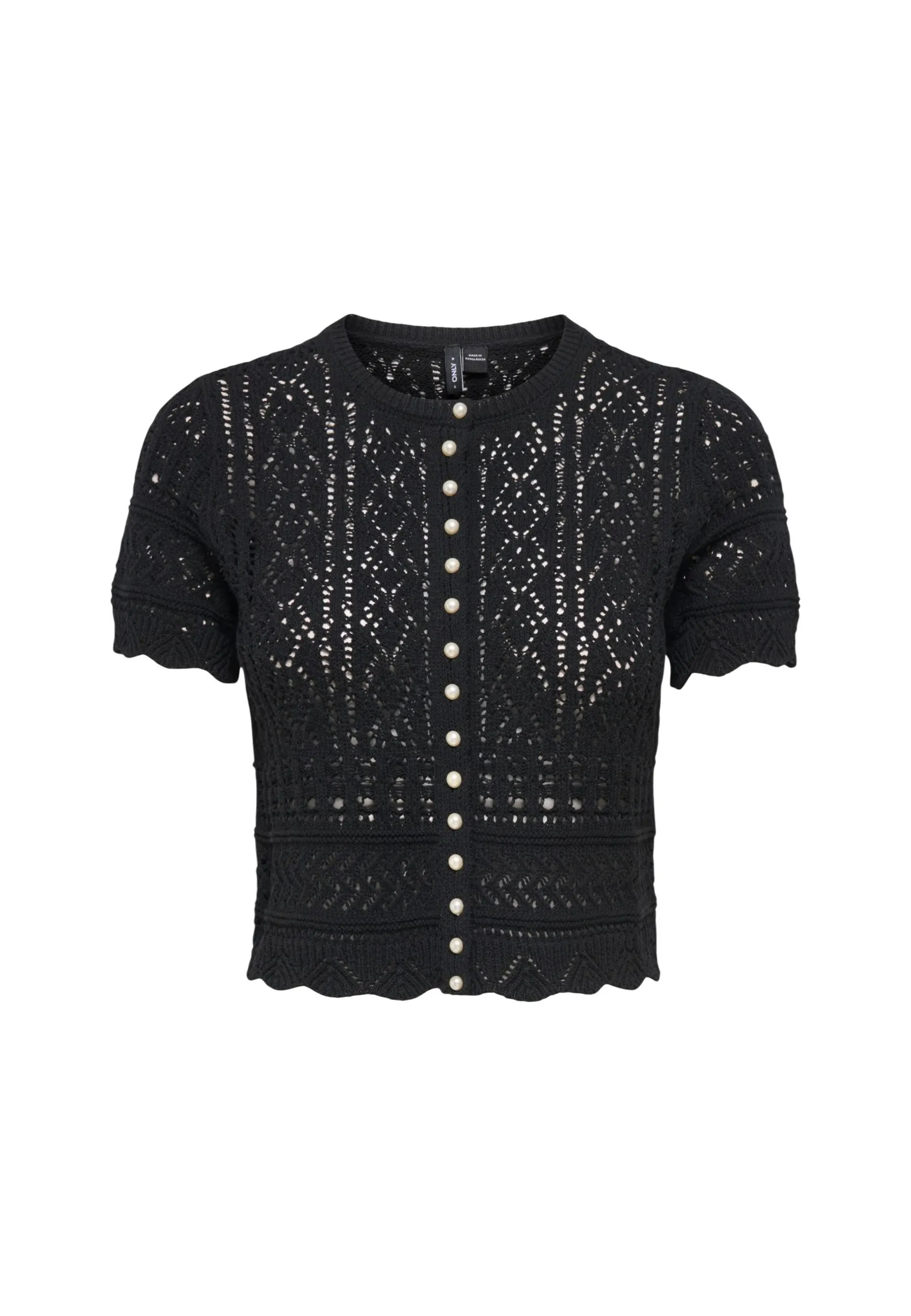 Only Damen Top Schwarz 514287