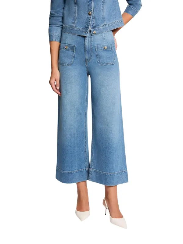 Morgan De Toi Damen Jeans Azurblau | online kaufen