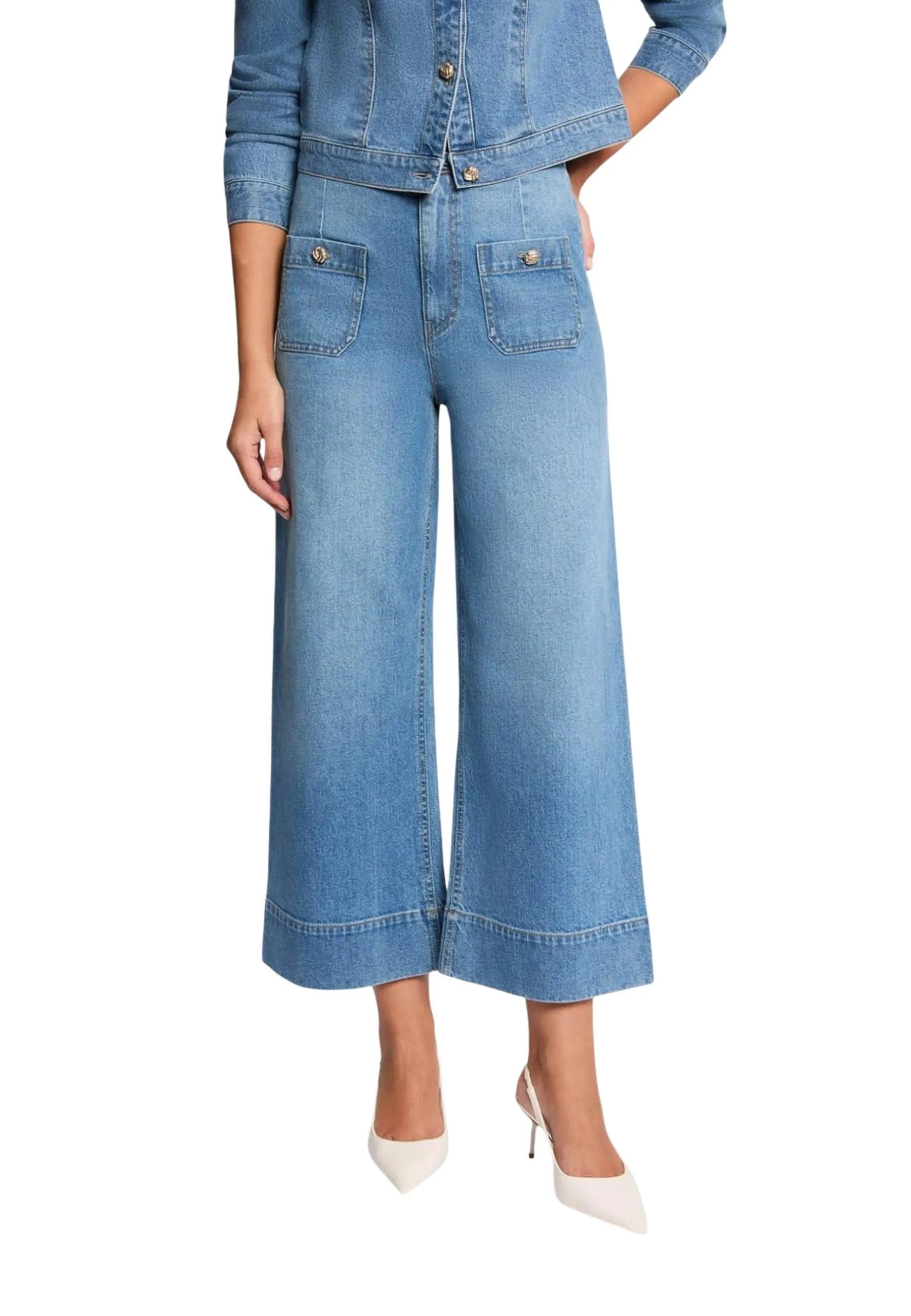 Damen Jeans Azurblau 514285