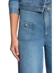 Morgan De Toi Damen Jeans Azurblau | online kaufen