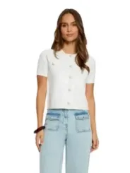 Morgan De Toi Damen Cardigan Weiß | online kaufen