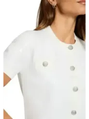 Morgan De Toi Damen Cardigan Weiß | online kaufen