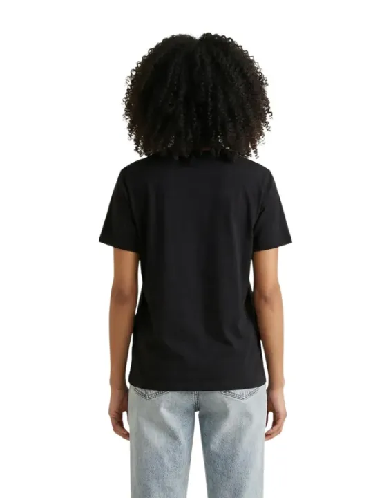 Calvin Klein Jeans Damen T-Shirt Schwarz | online kaufen