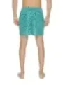 Teal Nike Badehose mit Muster