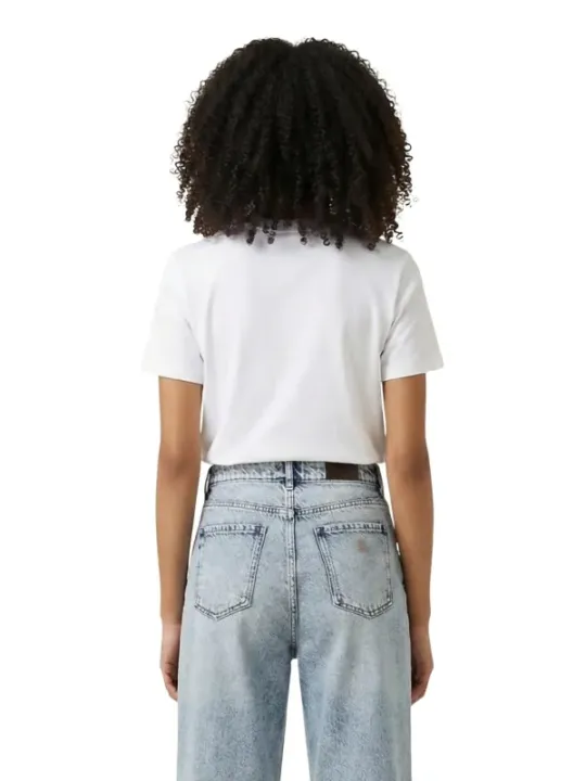 Calvin Klein Jeans Damen T-Shirt Weiß | online kaufen