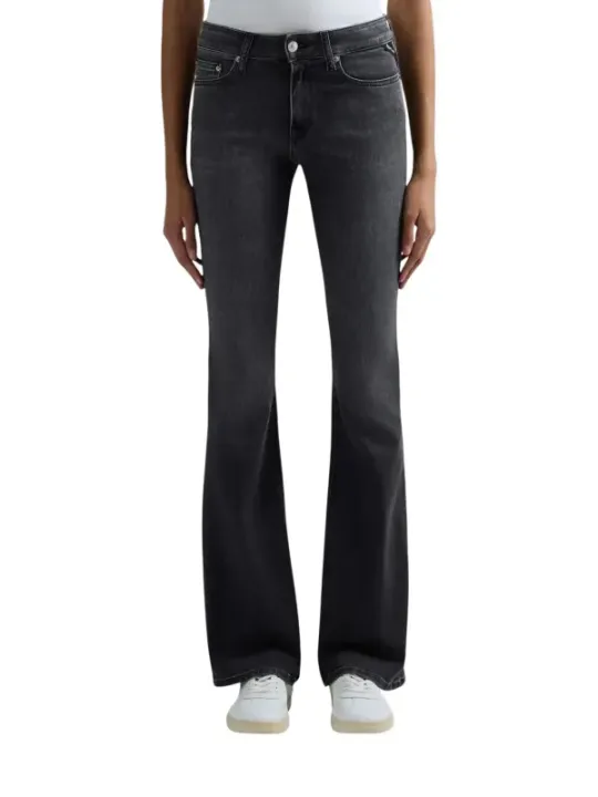 Replay Damen Jeans Schwarz | online kaufen