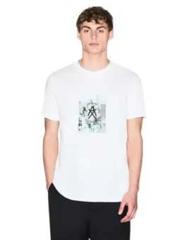 Armani Exchange Herren T-Shirt Weiß | online kaufen