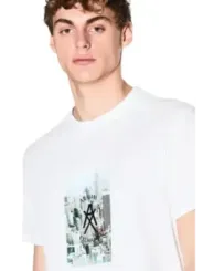 Armani Exchange Herren T-Shirt Weiß | online kaufen