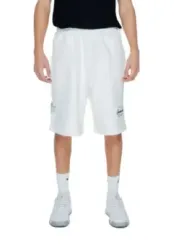 Weiße Sandalen mit gelbem Riemchen