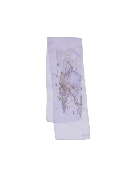 Alviero Martini Prima Classe Damen Halstuch Lila