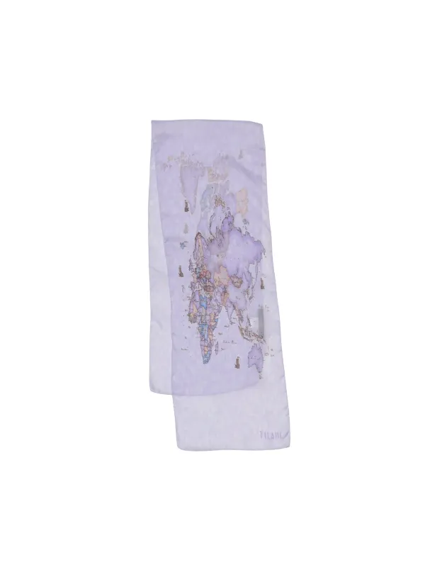 Alviero Martini Prima Classe Damen Halstuch Lila