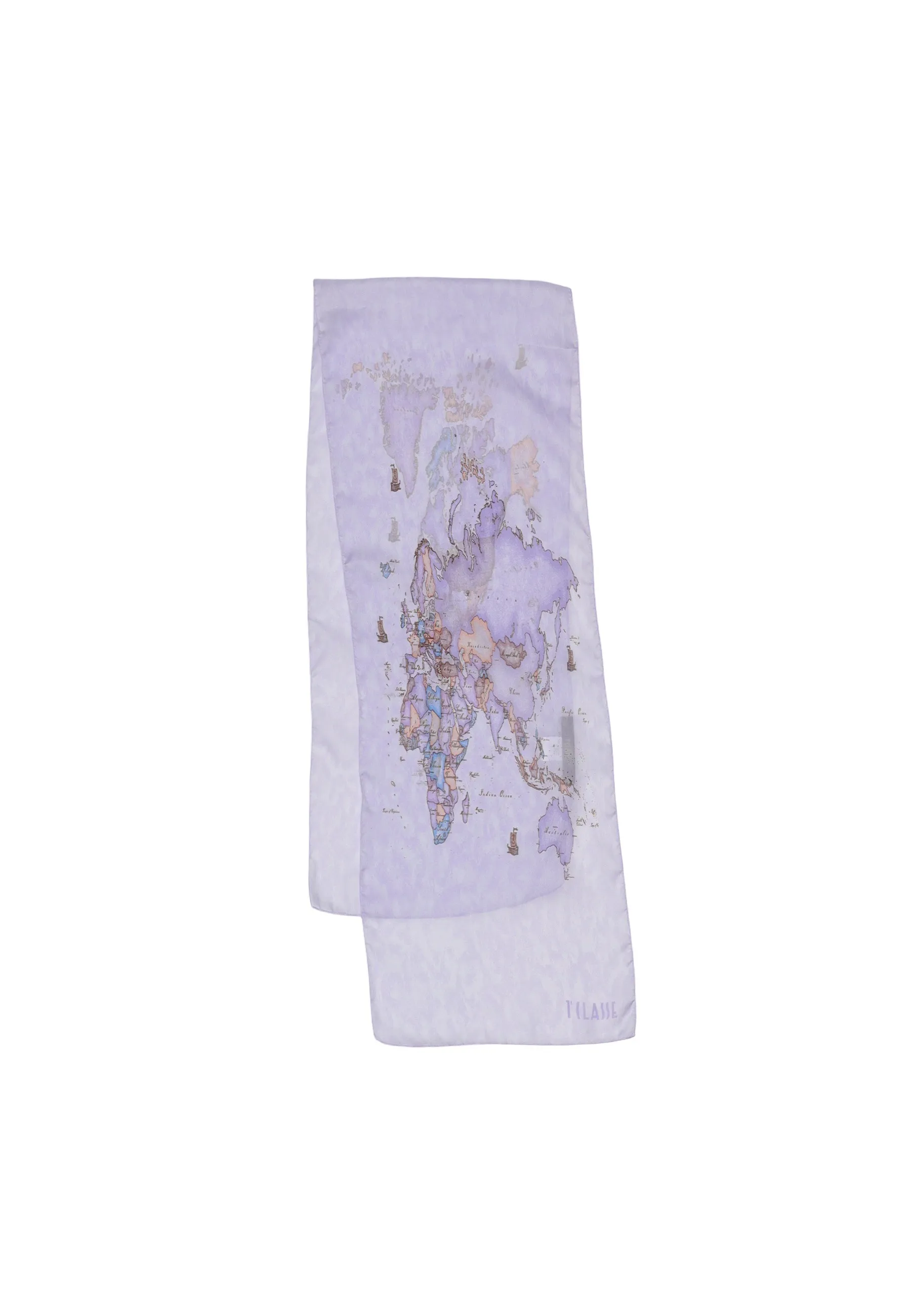 Damen Halstuch Lila 513407