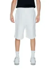 Weiße Underclub Shorts mit Kordelzug