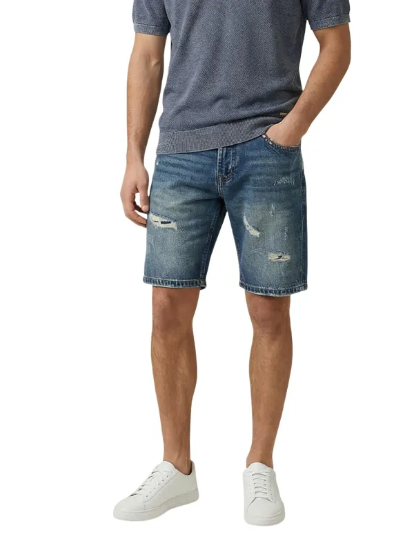 Gianni Lupo Herren Bermudas Blau | online kaufen