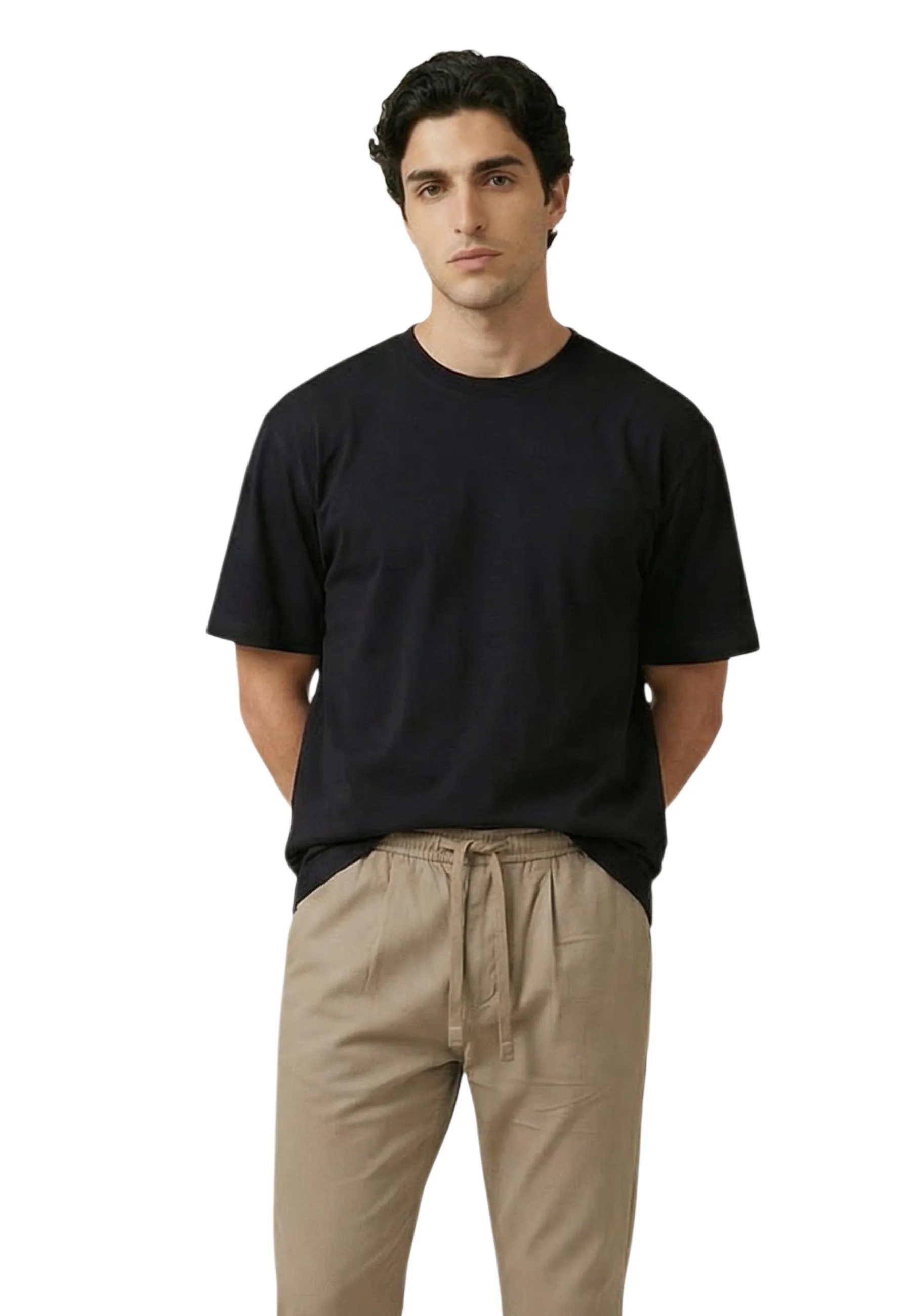 Herren T-Shirt Schwarz 513396