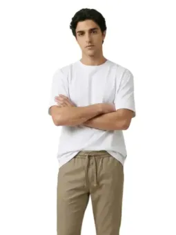 Gianni Lupo Herren T-Shirt Weiß mieten | Flex-Fashion Verleih