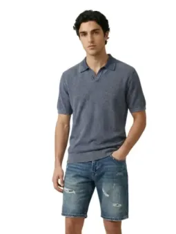 Gianni Lupo Herren Polo Blau | online kaufen