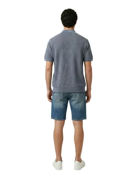 Gianni Lupo Herren Polo Blau | online kaufen