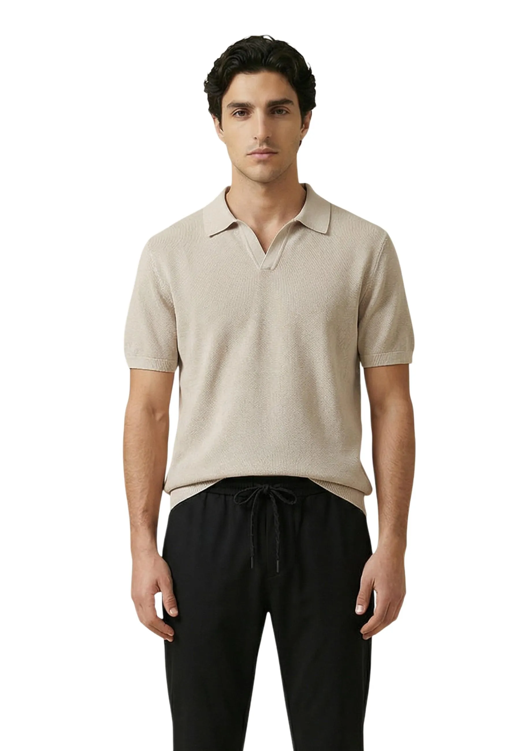 Herren Polo Beige 513390
