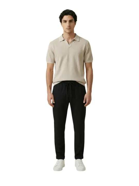 Gianni Lupo Herren Polo Beige | online kaufen