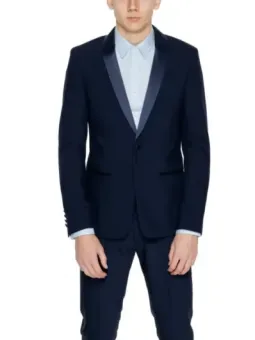 Navy blaues Herren Smoking Set