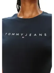 Tommy Hilfiger Jeans Damen T-Shirt Blau | online kaufen