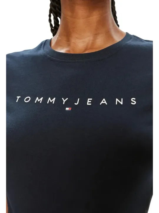 Tommy Hilfiger Jeans Damen T-Shirt Blau | online kaufen